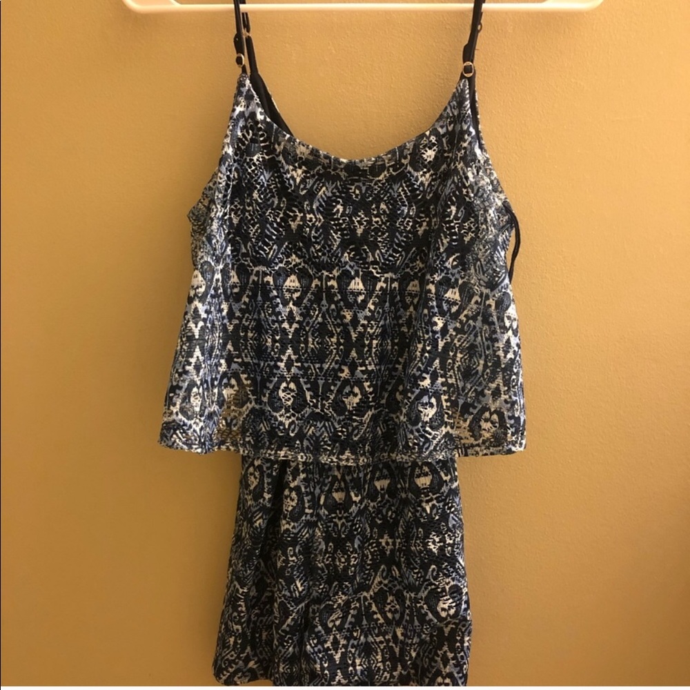 Blue romper